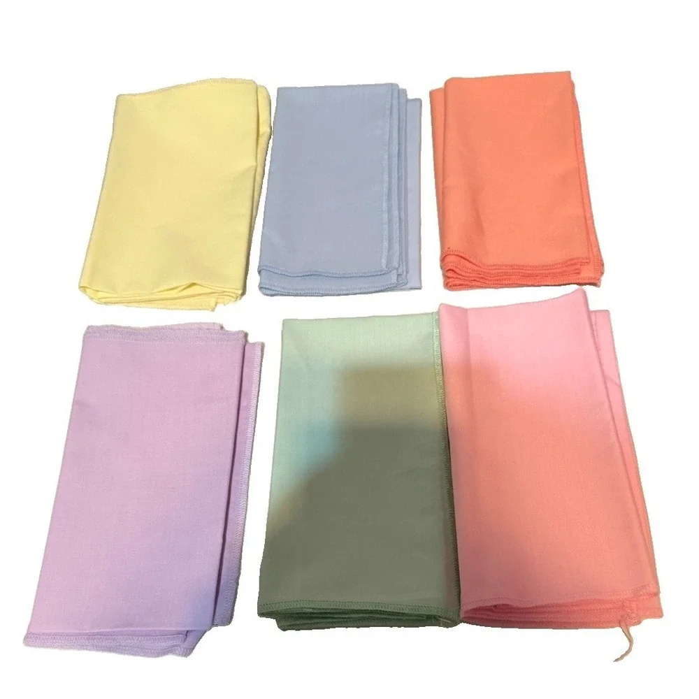 Vintage Pastel Napkins 12 Piece 16 1/2  X 16 1/2